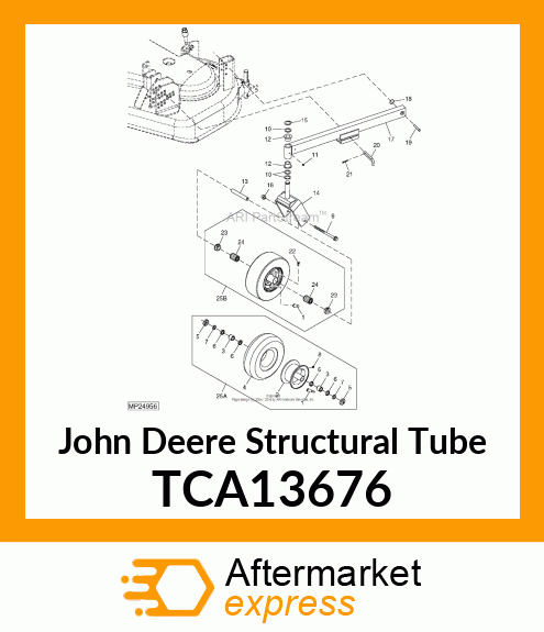 TUBE, GAGE WELDED TCA13676