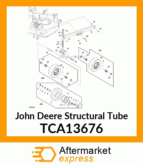 TUBE, GAGE WELDED TCA13676