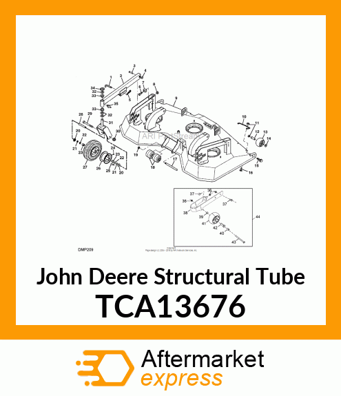 TUBE, GAGE WELDED TCA13676