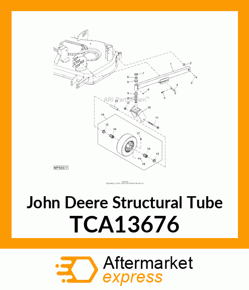 TUBE, GAGE WELDED TCA13676