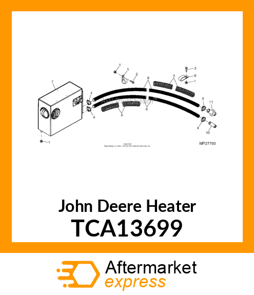 HEATER UNIT TCA13699