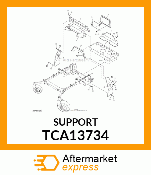 Support TCA13734