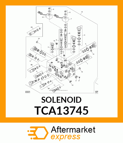 Solenoid Hydraulic Valve TCA13745