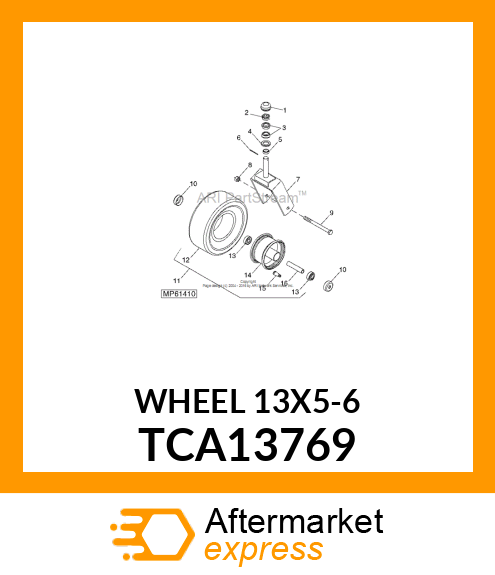 WHEEL/TIRE ASSEM TCA13769