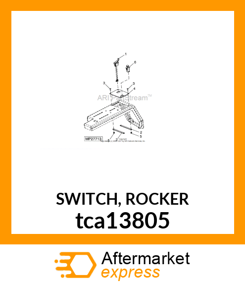 SWITCH, ROCKER tca13805