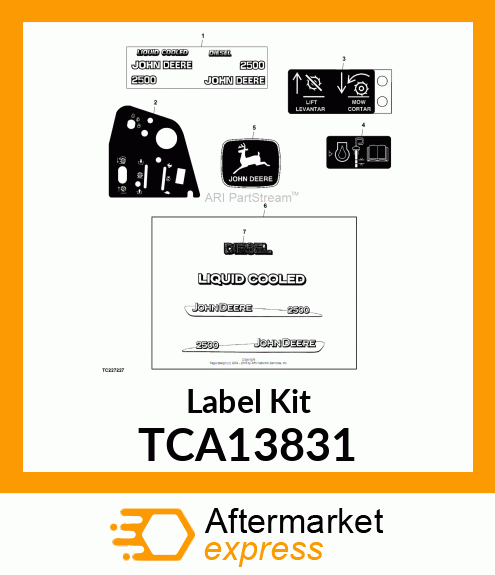 Label Kit TCA13831