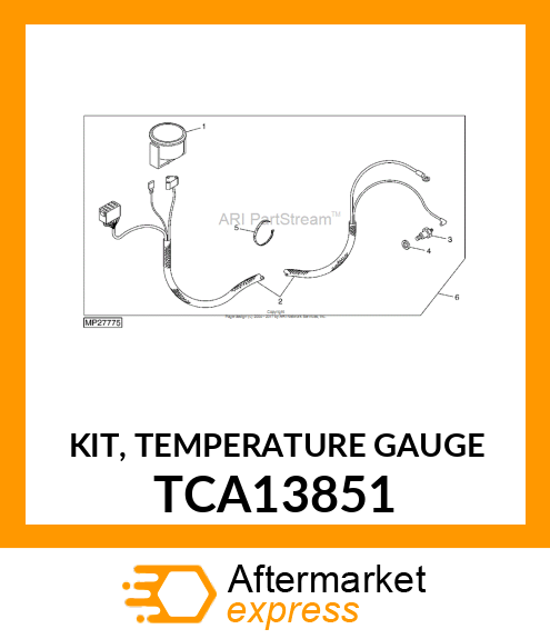 Temperature Gauge TCA13851