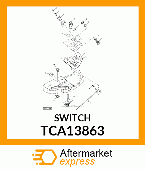 SWITCH, 4WD TCA13863