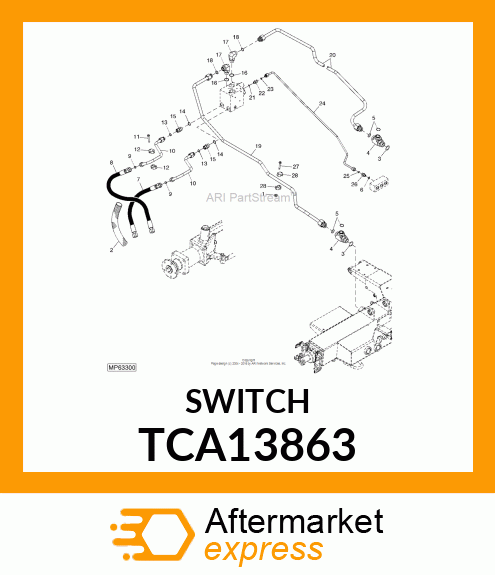 SWITCH, 4WD TCA13863