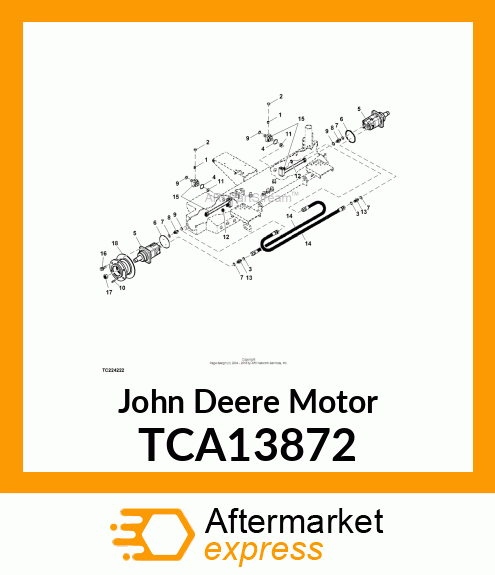 MOTOR,12.3 CID 4KC TCA13872