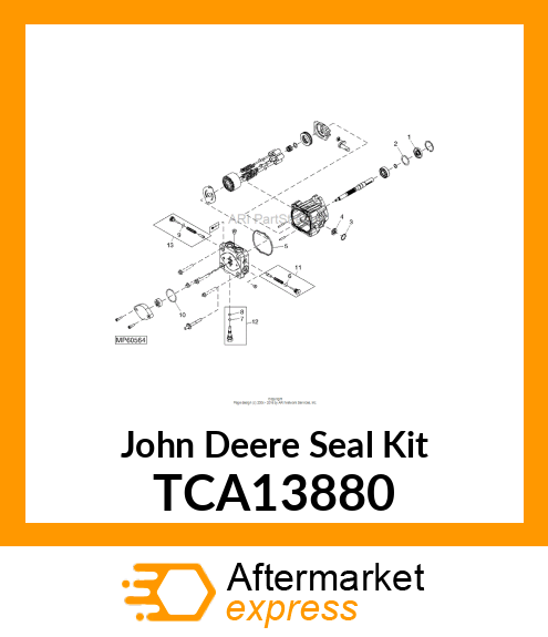 KIT, SEAL, OVERHAUL MID TCA13880