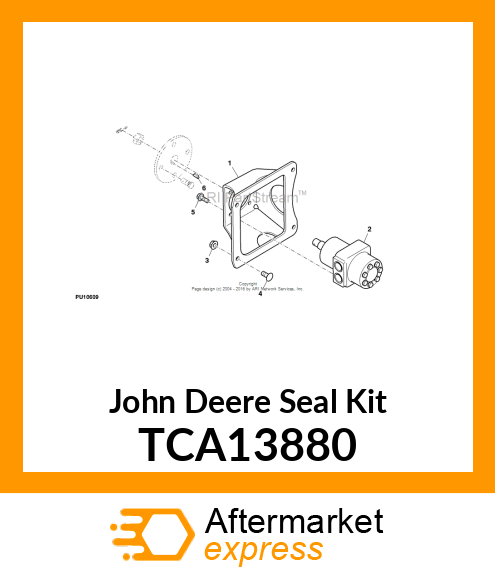 KIT, SEAL, OVERHAUL MID TCA13880