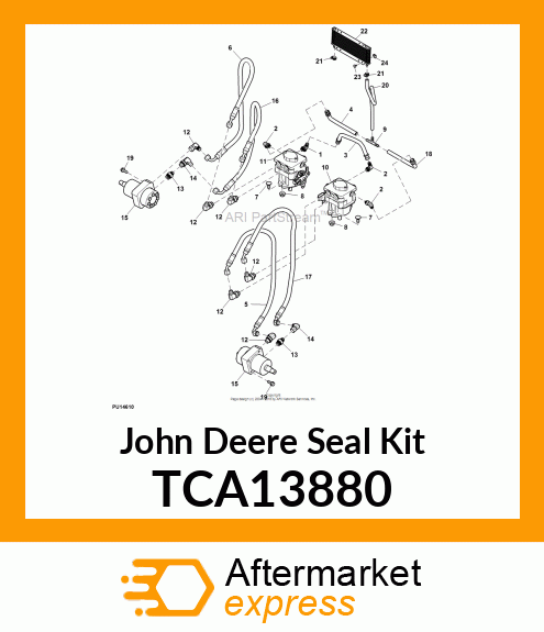 KIT, SEAL, OVERHAUL MID TCA13880