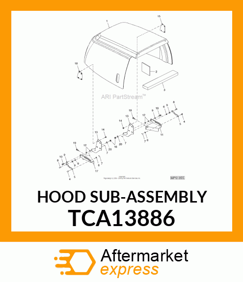 HOOD SUB TCA13886