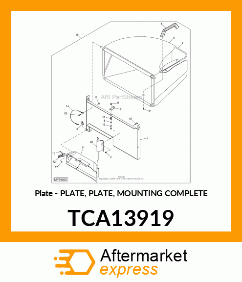 Plate TCA13919