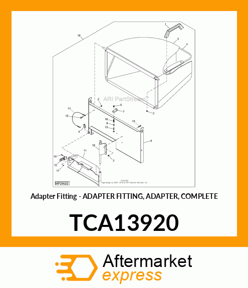 Adapter Fitting TCA13920