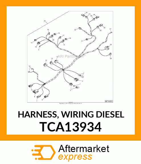 Wiring Harness TCA13934