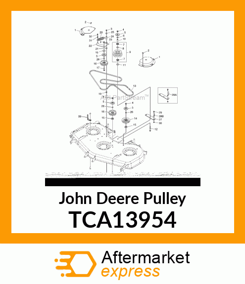 JACKSHEAVE, 60" ASSEMBLY TCA13954