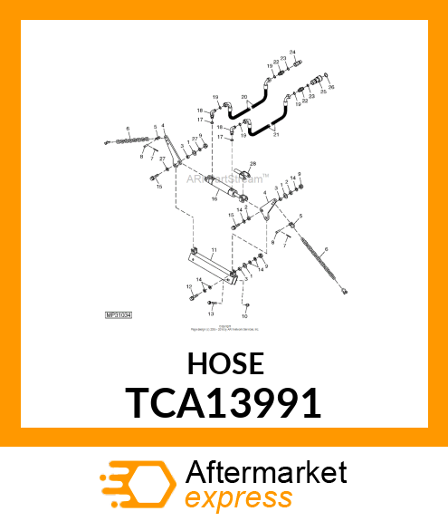 HOSE TCA13991