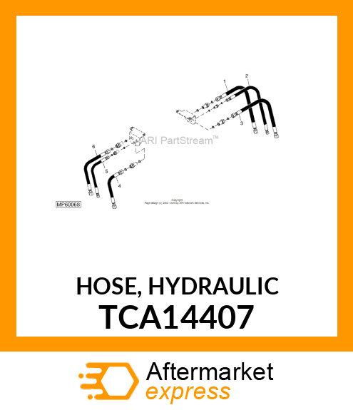 HOSE, HYDRAULIC TCA14407