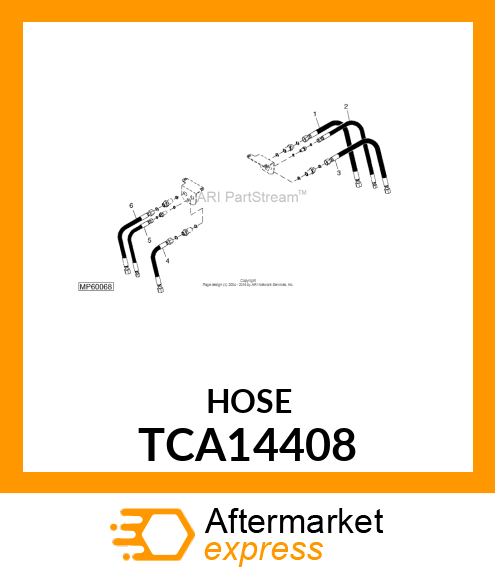 HOSE, HYDRAULIC TCA14408