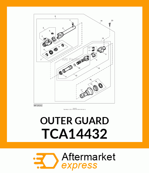 OUTER GUARD TCA14432