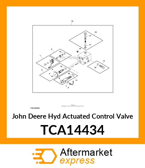 CARTRIDGE, 3 TCA14434