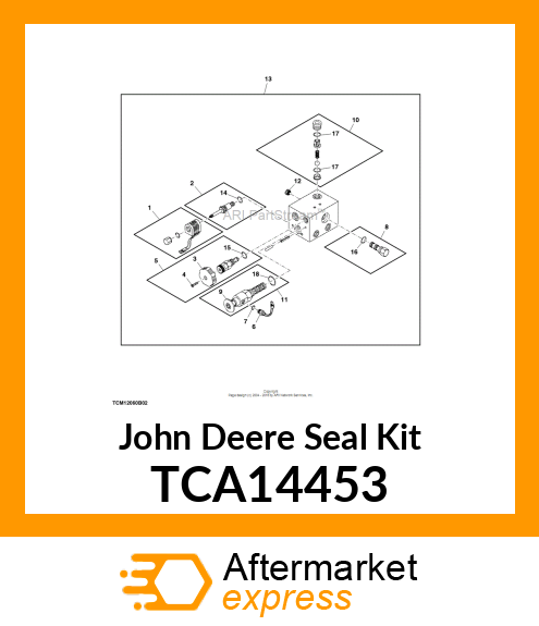 KIT, SEAL 4 TCA14453