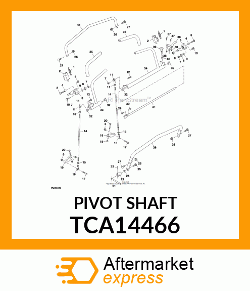 PIVOT SHAFT TCA14466