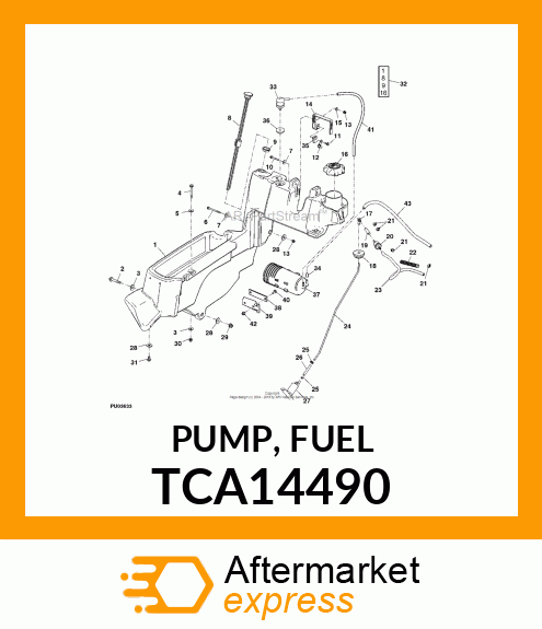 PUMP, FUEL TCA14490