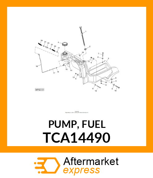 PUMP, FUEL TCA14490