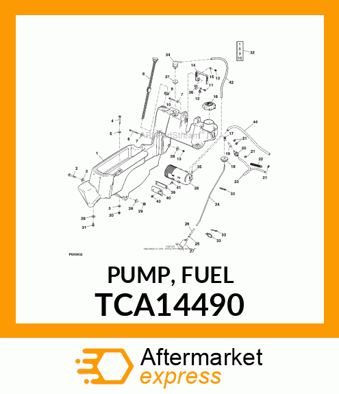 PUMP, FUEL TCA14490