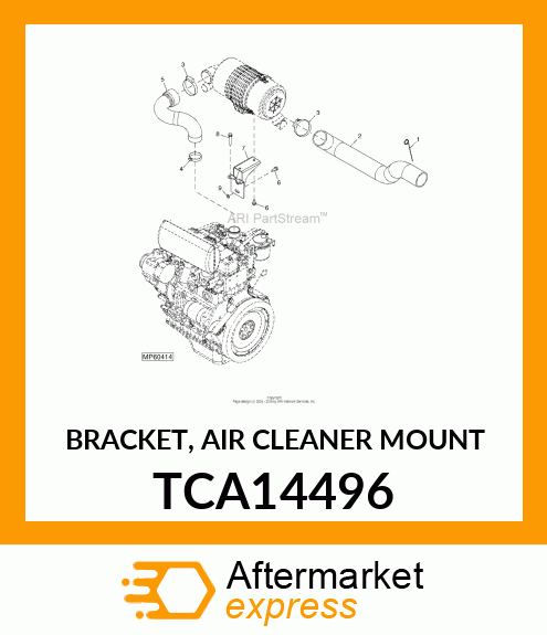 BRACKET, AIR CLEANER MOUNT TCA14496