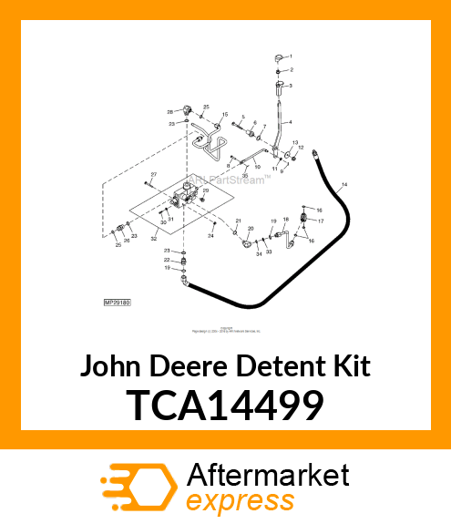 KIT, DETENT TCA14499