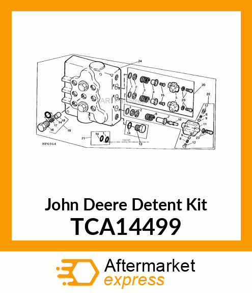 KIT, DETENT TCA14499