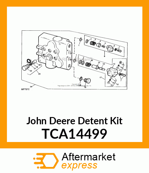 KIT, DETENT TCA14499