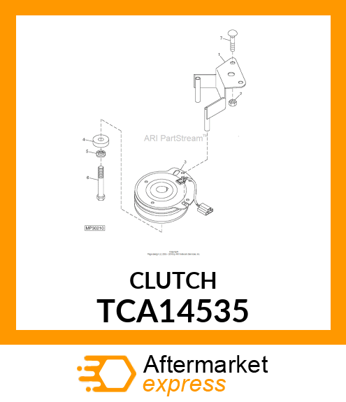 CLUTCH TCA14535