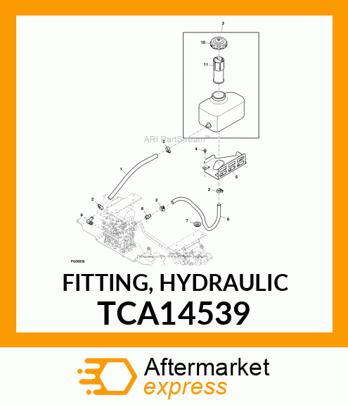 FITTING, HYDRAULIC TCA14539