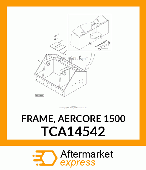 FRAME, AERCORE 1500 TCA14542