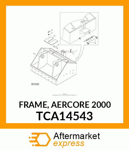 FRAME, AERCORE 2000 TCA14543