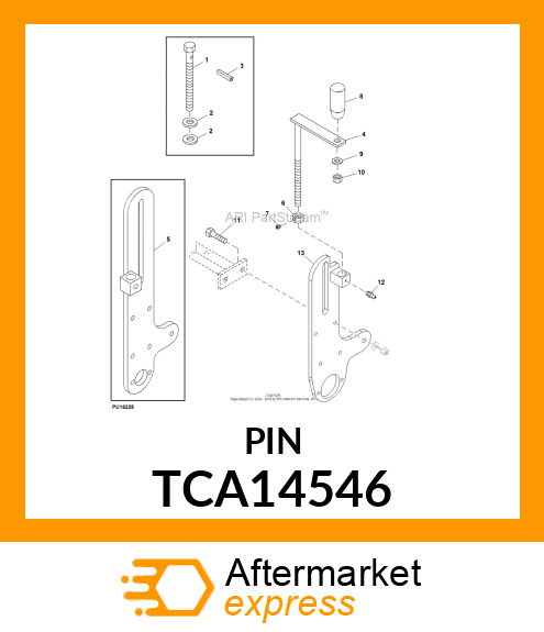 ROD, HEIGHT ADJUSTMENT TCA14546