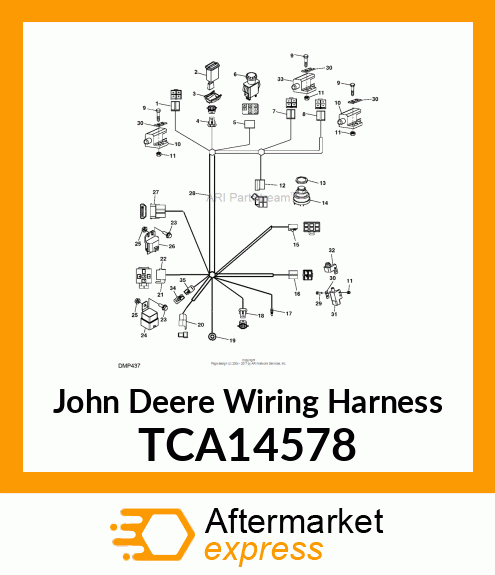 WIRING HARNESS, CWBM TCA14578