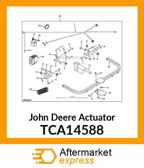 ACTUATOR, LINEAR TCA14588