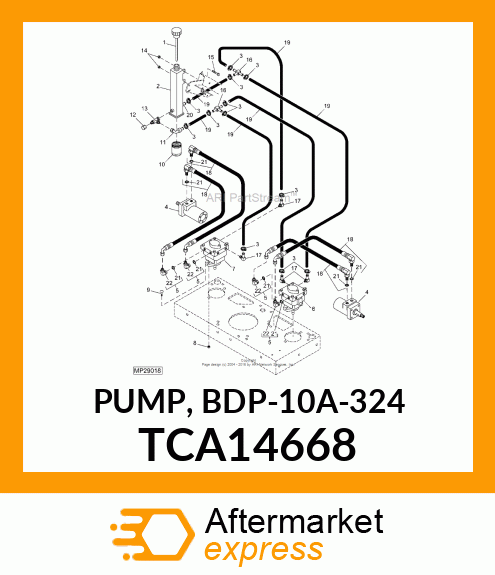 PUMP, BDP TCA14668