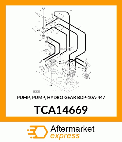 Pump TCA14669