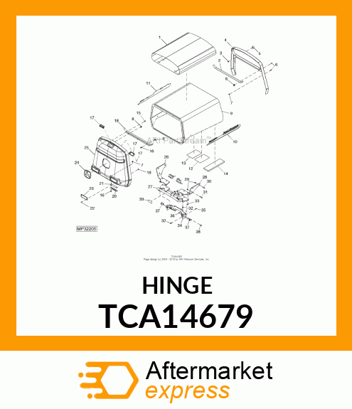 Hinge TCA14679