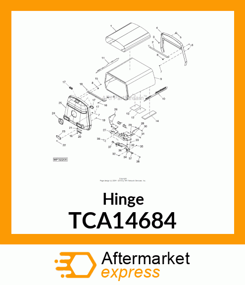 Hinge TCA14684