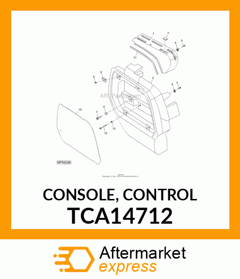 CONSOLE, CONTROL TCA14712