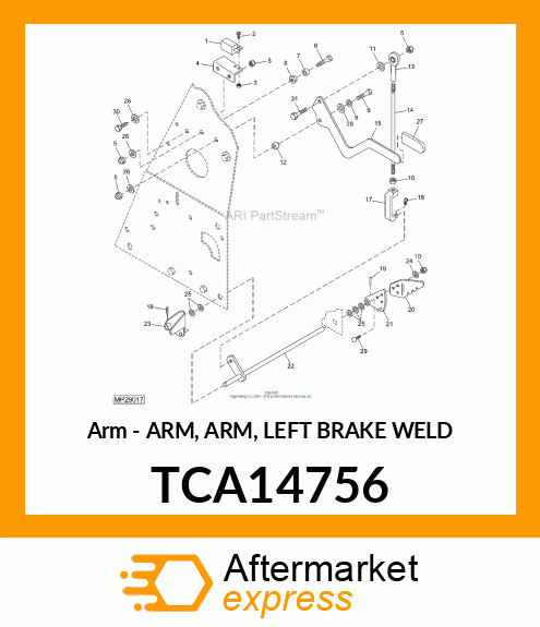 Arm TCA14756