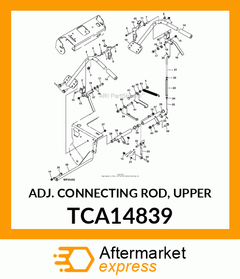 ADJ. CONNECTING ROD, UPPER TCA14839